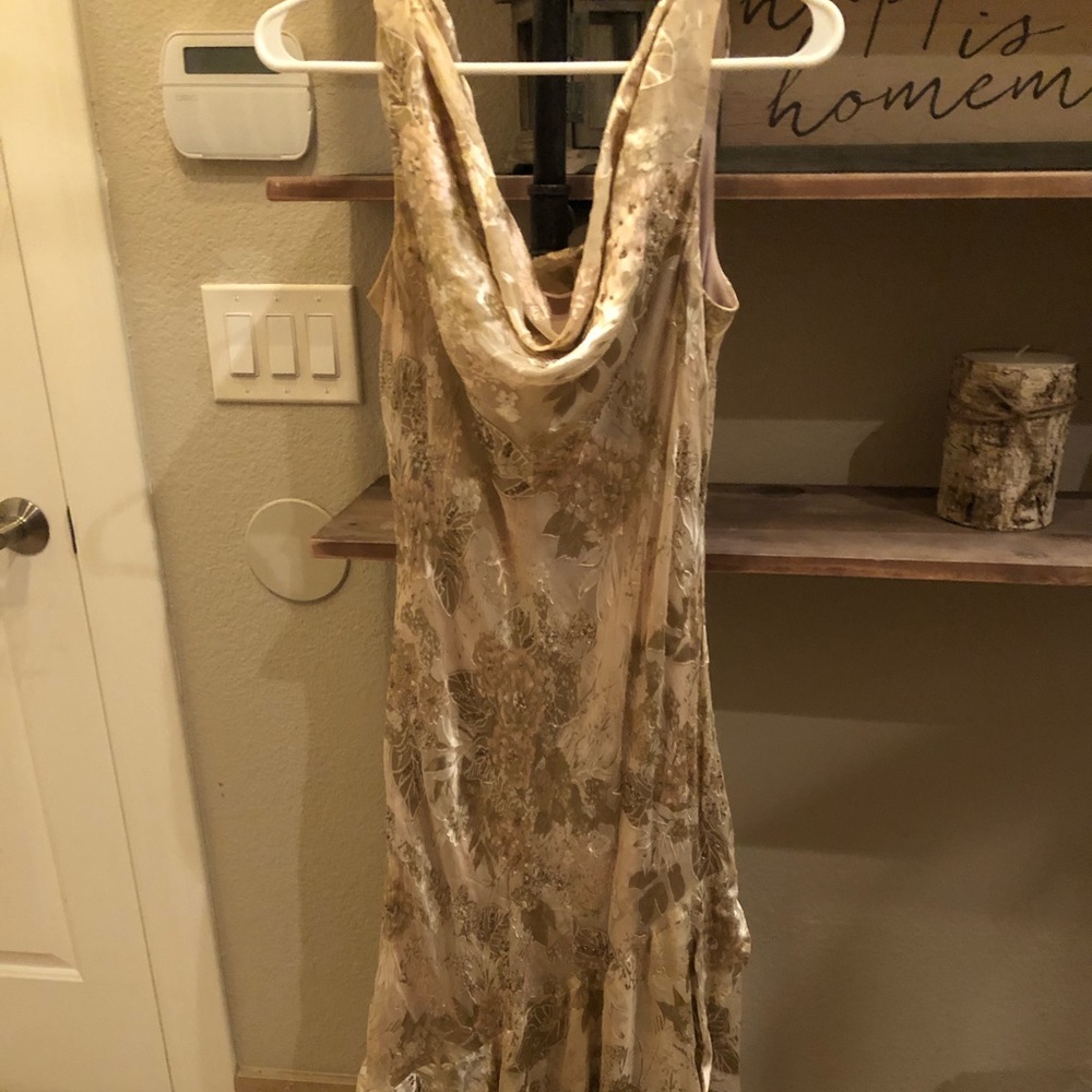 Gold Evening Dress